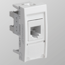 Tomas inform�ticas RJ11 / Rj12 en formato 22,5 x 45 mm