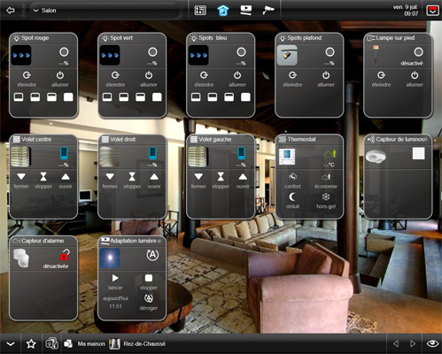 Interfaz personalizable