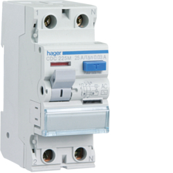 Hager CDC728M Interruptor Diferencial Tipo AC 2P 25A 30mA